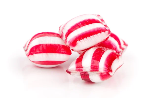 Colored candies isolated on white. — Stock Photo, Image