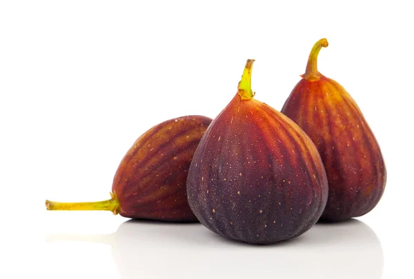 Fresh figs on a white background — Stock Photo, Image