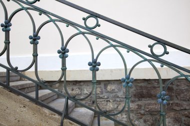 steel handrail clipart