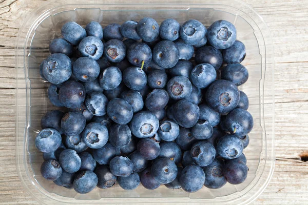 Fresh Blueberries on wooden Background — Stock Photo, Image