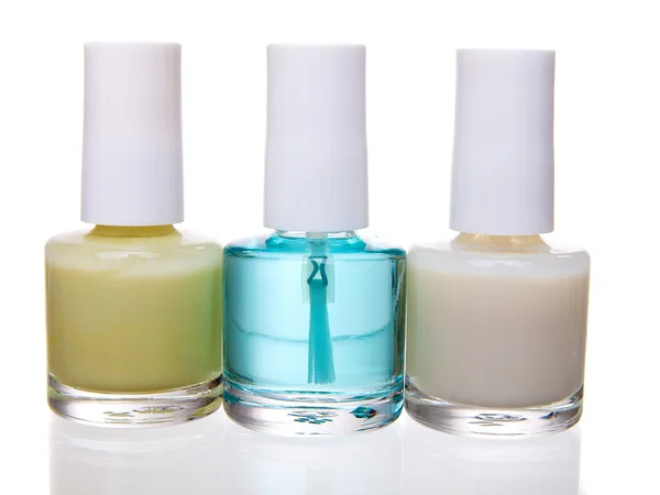 Esmaltes isolados em branco — Fotografia de Stock