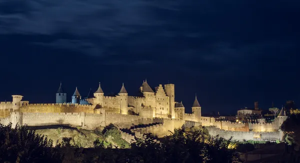 Castillo medieval de Carcasona — Foto de Stock