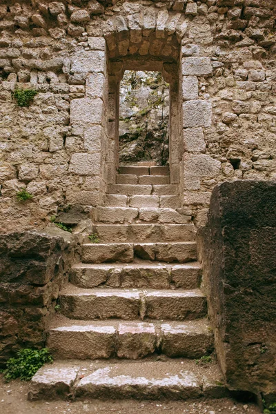 Peyrepertuse castelo cátaro — Fotografia de Stock