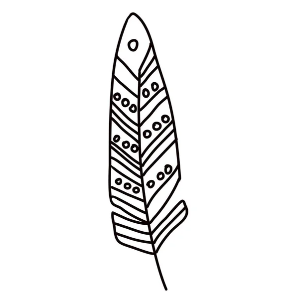 Иллюстрация пера каракуля изолирована на белом. Вектор — стоковый вектор