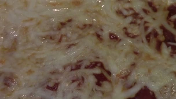 Lasagne — Stockvideo