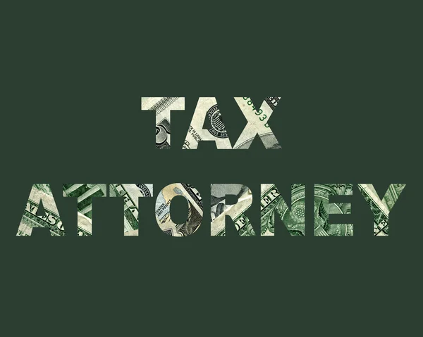 Tax Words — Stock Photo, Image