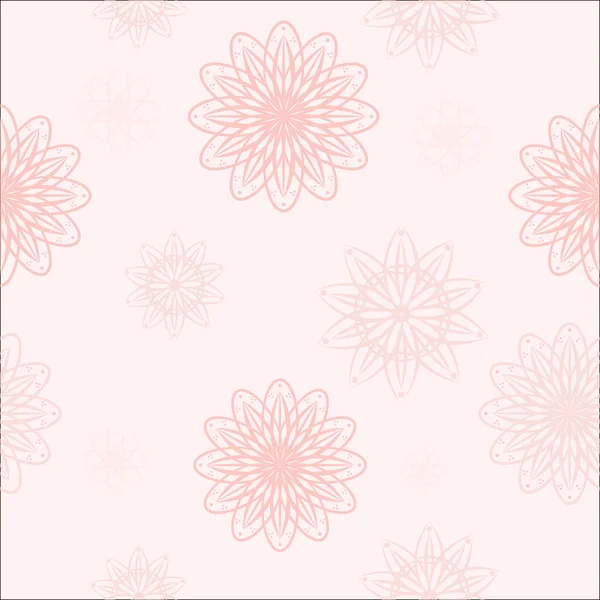 Fond de fleur sans couture — Image vectorielle