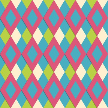 Dikişsiz vektör geometrik arka plan