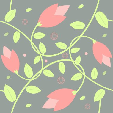 Dikişsiz çiçek arka plan