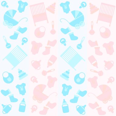 arka plan ile yeni doğan için simgeler