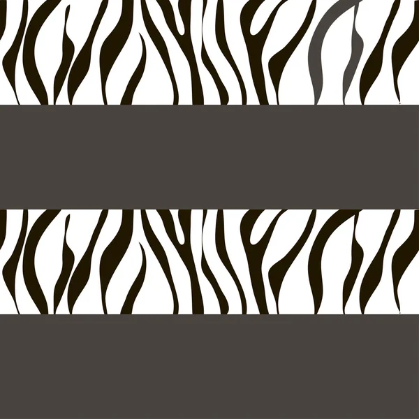 Sfondo zebra vettoriale con tracce — Vettoriale Stock