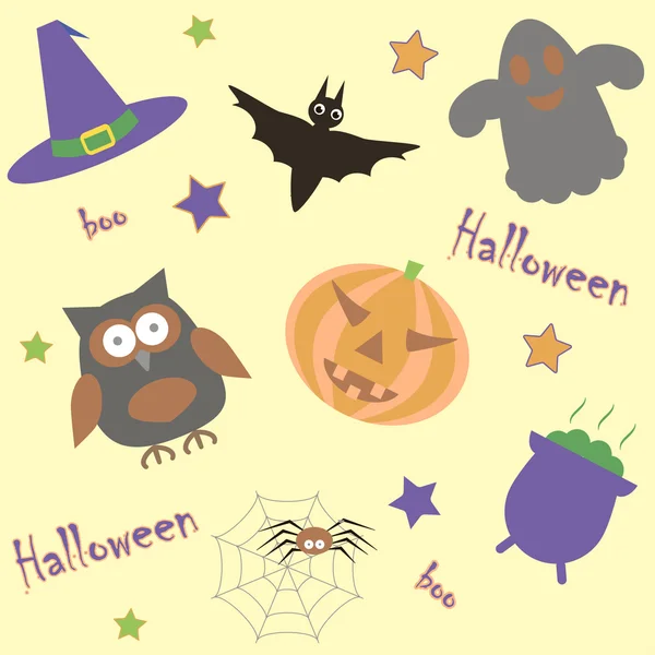 Seamless background for halloween — Stock Vector