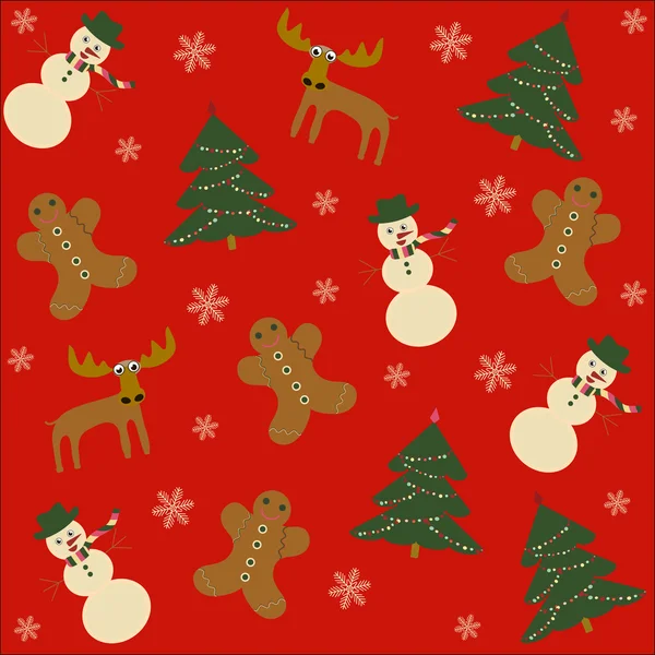Dikişsiz merry christmas arka plan