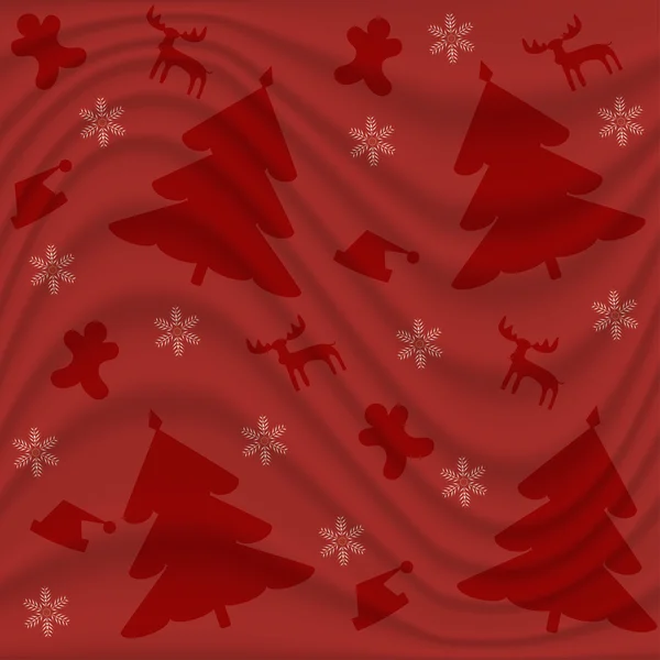 Joyeux fond de Noël — Image vectorielle