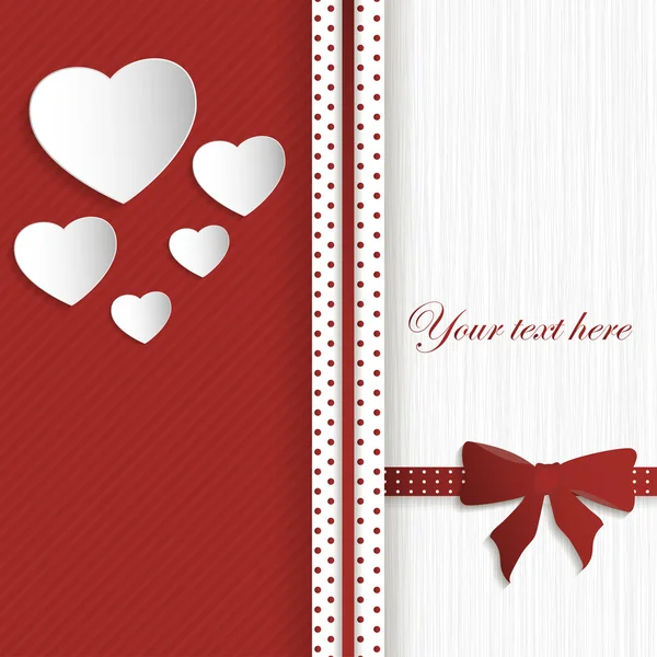 Carte Saint-Valentin — Image vectorielle