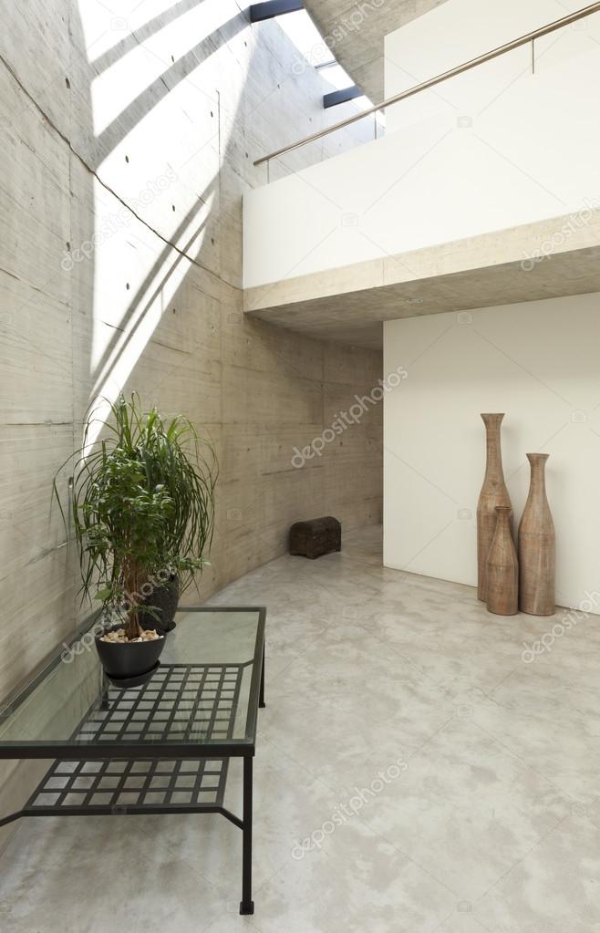 interior house in beton