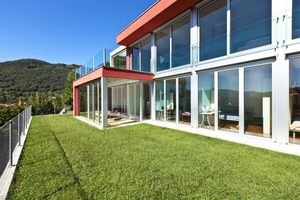 modern house outdoor