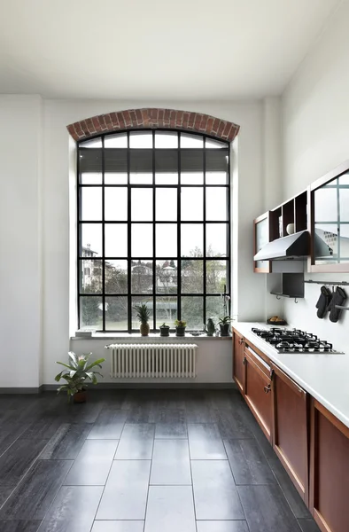 Interiér domů, kuchyně — Stock fotografie