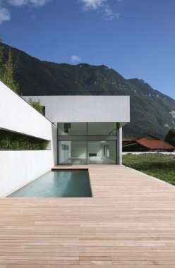 Dış cephe, modern ev