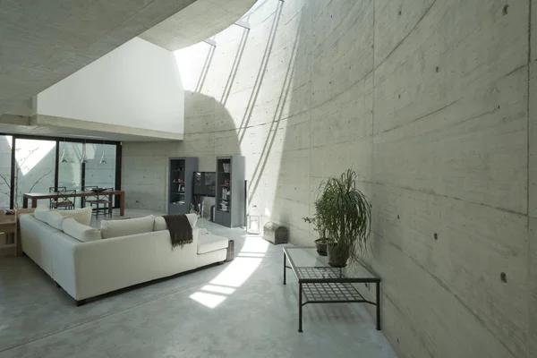 Interieur modernes Haus in Beton — Stockfoto