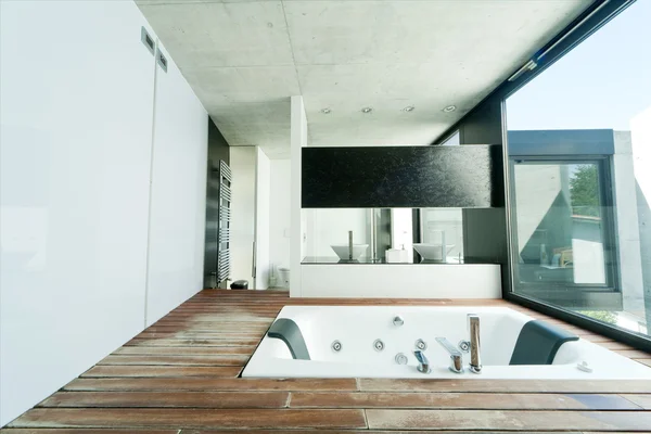 Moderno bagno interno — Foto Stock