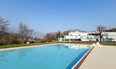 modern mimarisi, Yüzme Havuzu görünümü