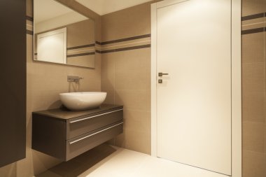 Modern Daire, banyo