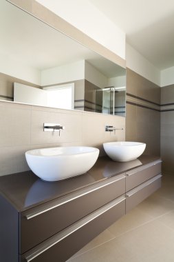 Modern Daire, banyo