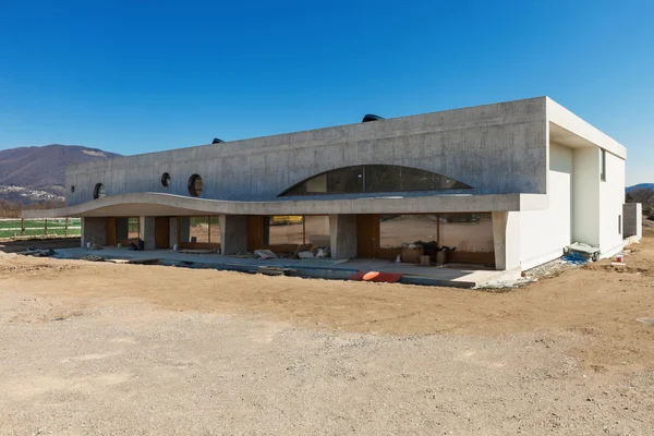 屋外、建設中の建物 — ストック写真