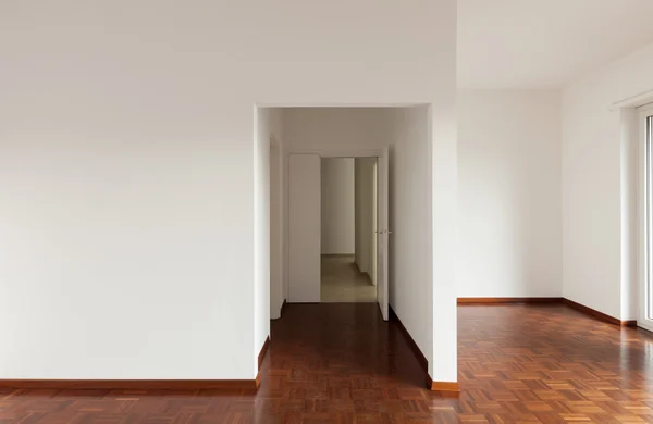 Weißer Wohnungsinnenraum — Stockfoto