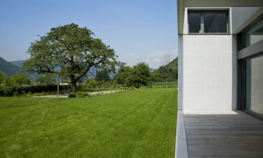 Dış cephe, modern ev