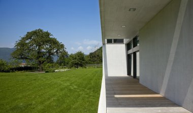 Dış cephe, modern ev