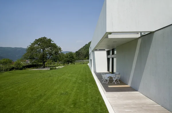 Moderna hus, exteriör — Stockfoto