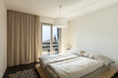 iç, modern dağ evi