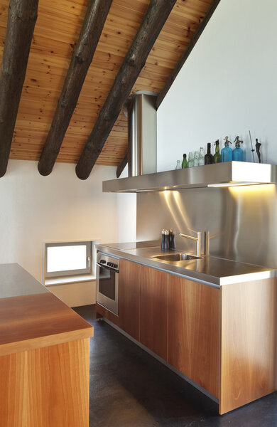 Interior, chalet moderno — Foto de Stock
