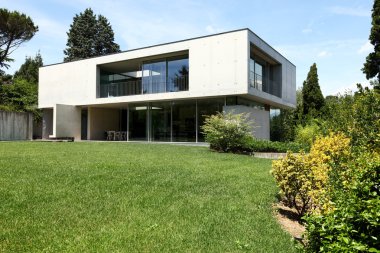 beton yılında modern ev tasarımı