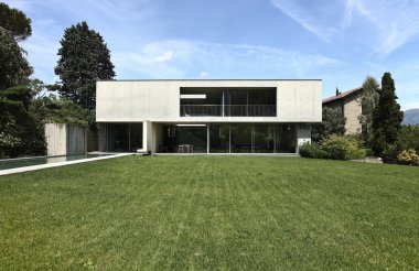 beton yılında modern ev tasarımı
