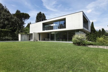 beton yılında modern ev tasarımı