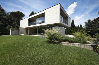 beton yılında modern ev tasarımı
