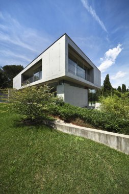 beton yılında modern ev tasarımı