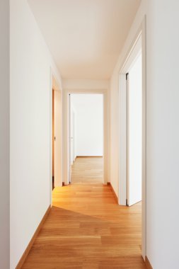 İç modern boş daire, daire