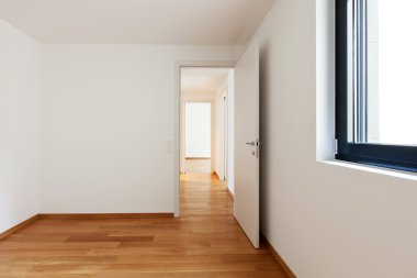 İç modern boş daire, daire