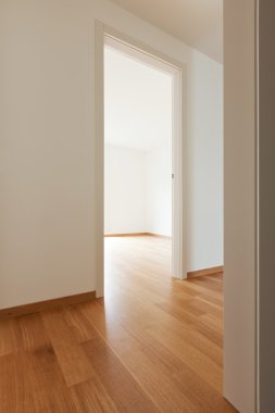 İç modern boş daire, daire