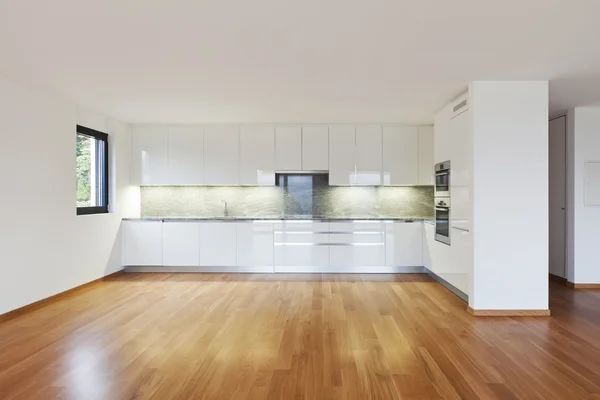 Interior moderno piso vacío, apartamento —  Fotos de Stock