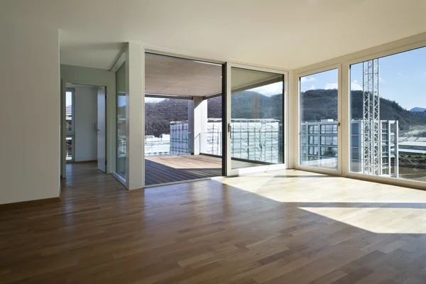 Interior, empty new apartment — Stock Photo, Image