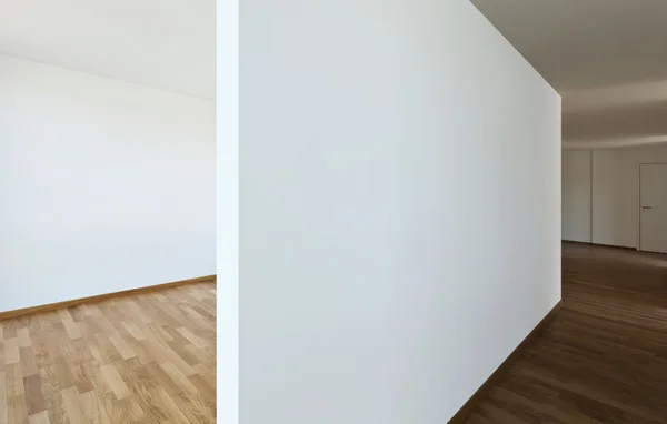 Интерьер, пустая новая квартира — стоковое фото