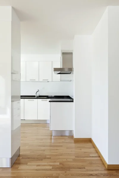 Interieur, leeg nieuw appartement — Stockfoto