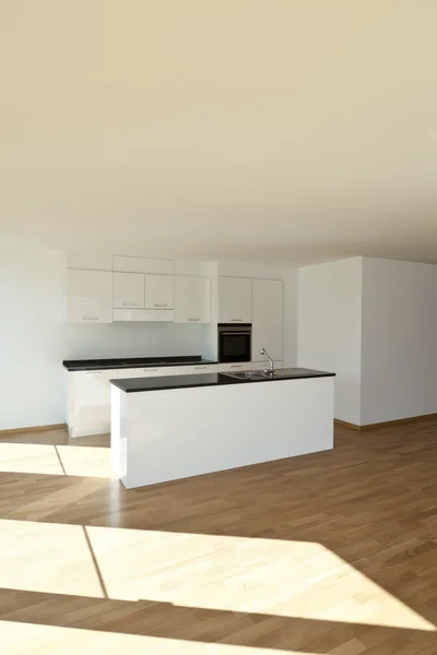 Interieur, leeg nieuw appartement — Stockfoto