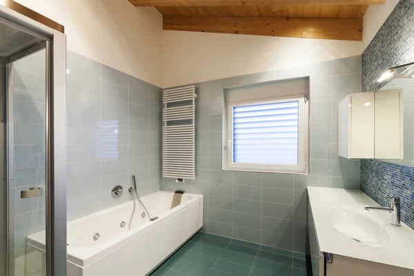 Loft interior, bathroom — Stock Photo, Image