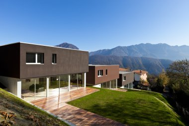 modern ev, açık